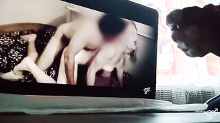 Cuming watching my own private videos, Anal to my stepdaughter.