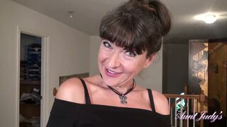 Naughty Aunt Gabriella Needs Your Help Getting Off