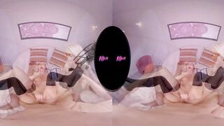 Teens in Stockings Compilation POV Virtual Reality