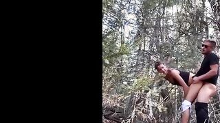A Blowjob and Sex in the Mountains, while Camping - Kate Marley