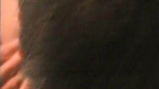 I let Lucie taste my cock, a blonde who loves masturbation and greedily licks my head